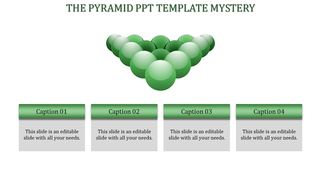 Find the Best Collection of Pyramid PPT Template Slides